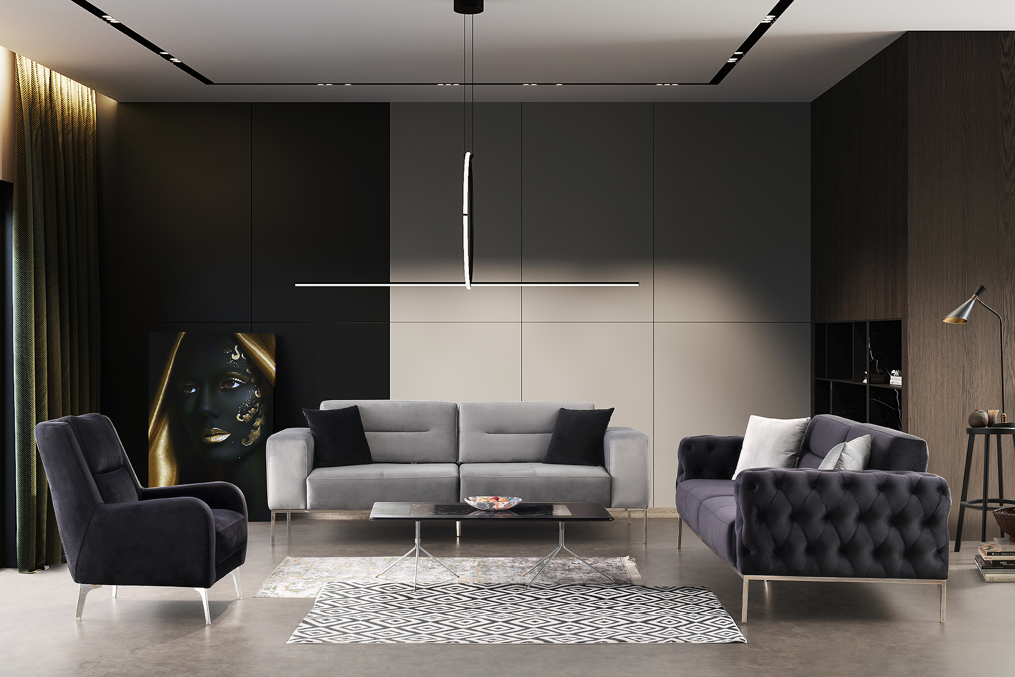 Ewa Sofa Set 