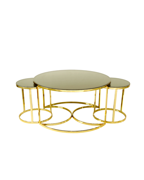  Dünya Twin Nesting Coffee Table