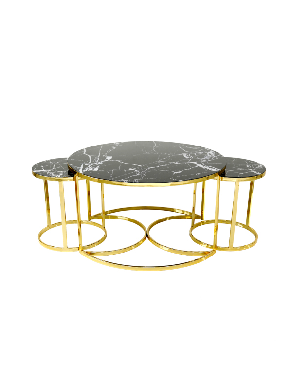  Dünya Twin Nesting Coffee Table