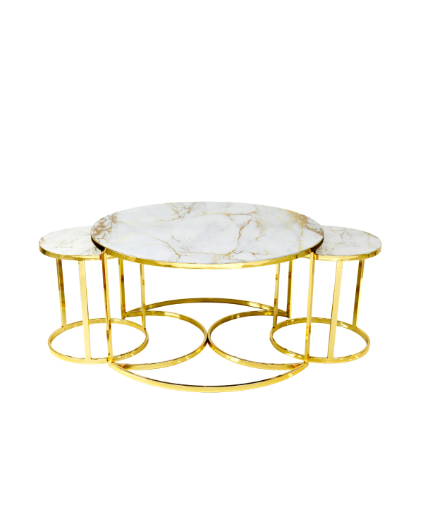  Dünya Twin Nesting Coffee Table