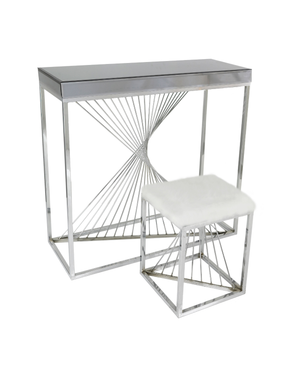 Wind Console Table 6cm Plus Glass