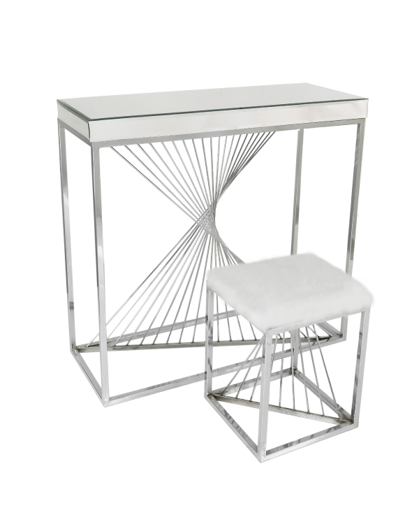 Wind Console Table 6cm Plus Glass