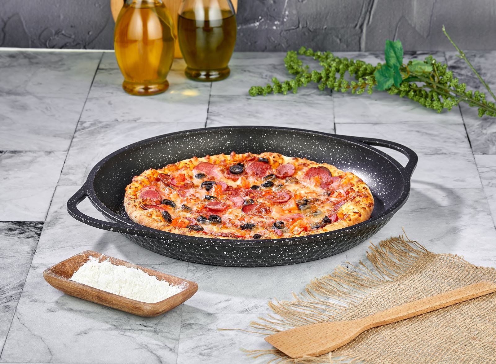 GRANITE SAUTÉ PAN