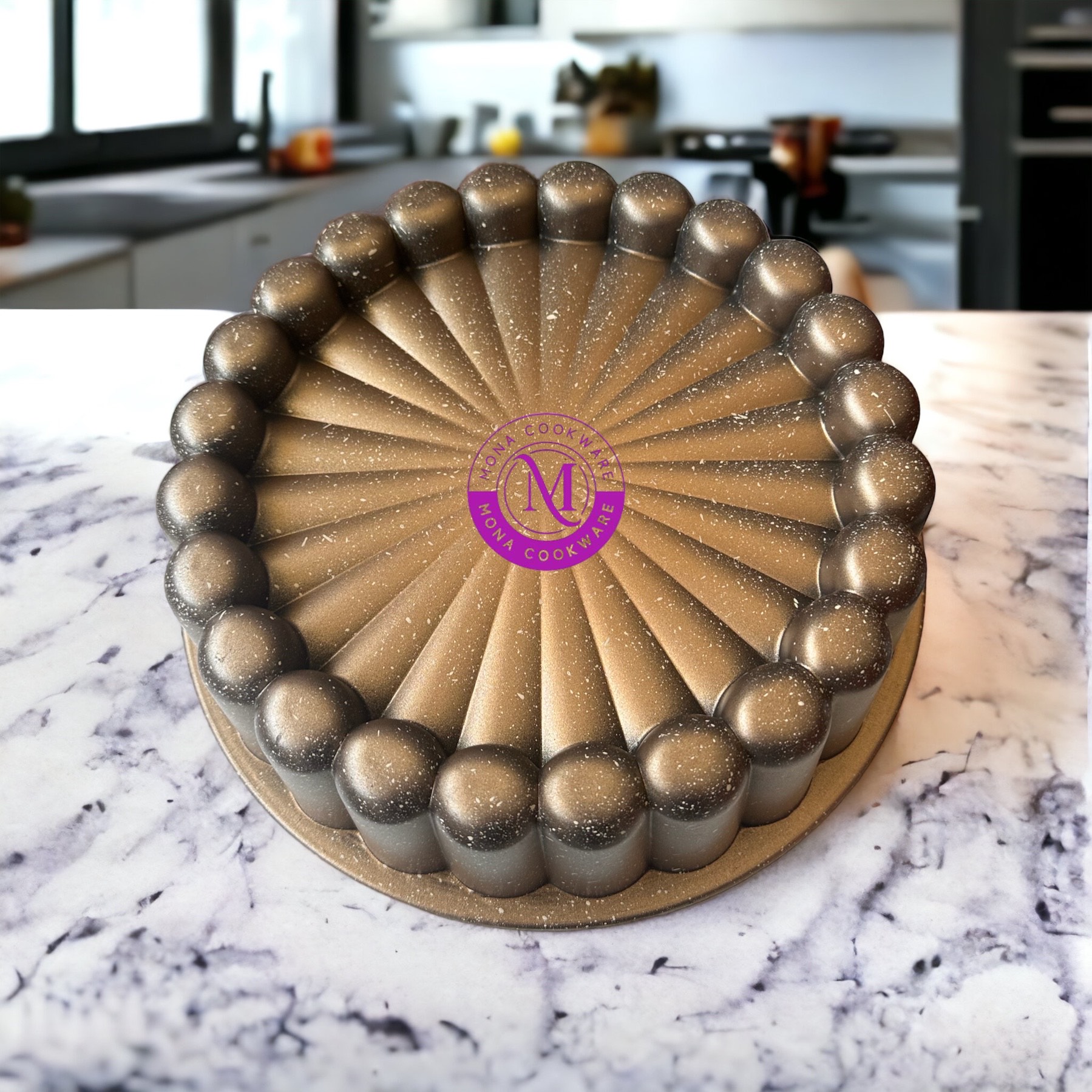 GRANITE TART-SHAPED CAKE MOLD