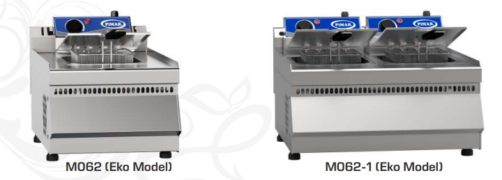 Industrial Fryers / MO62, MO62-1, M169, and M169-1