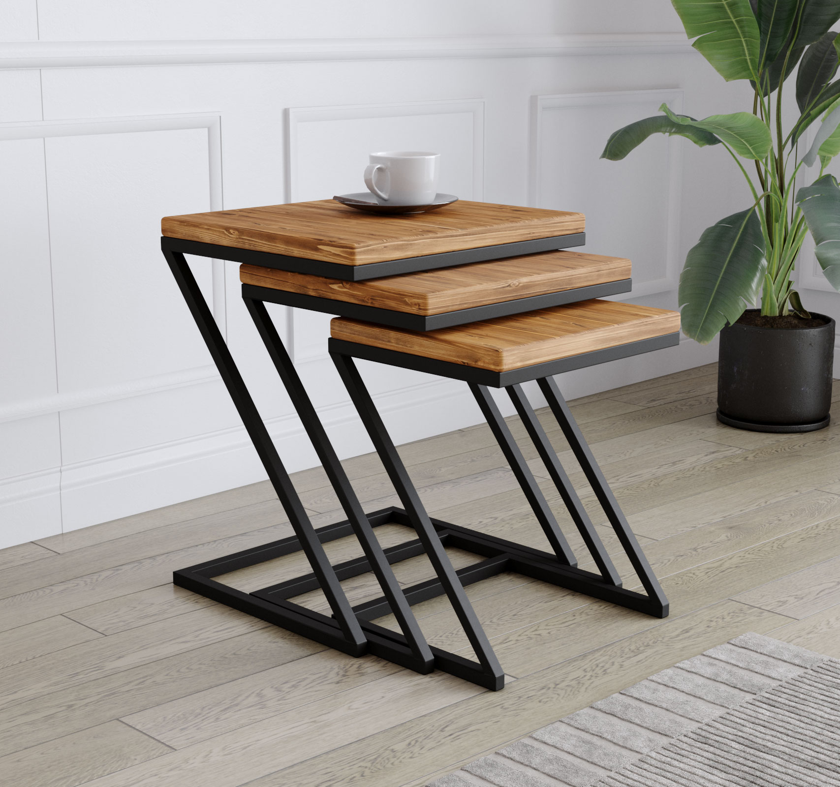 LOG SIDE TABLE SETS