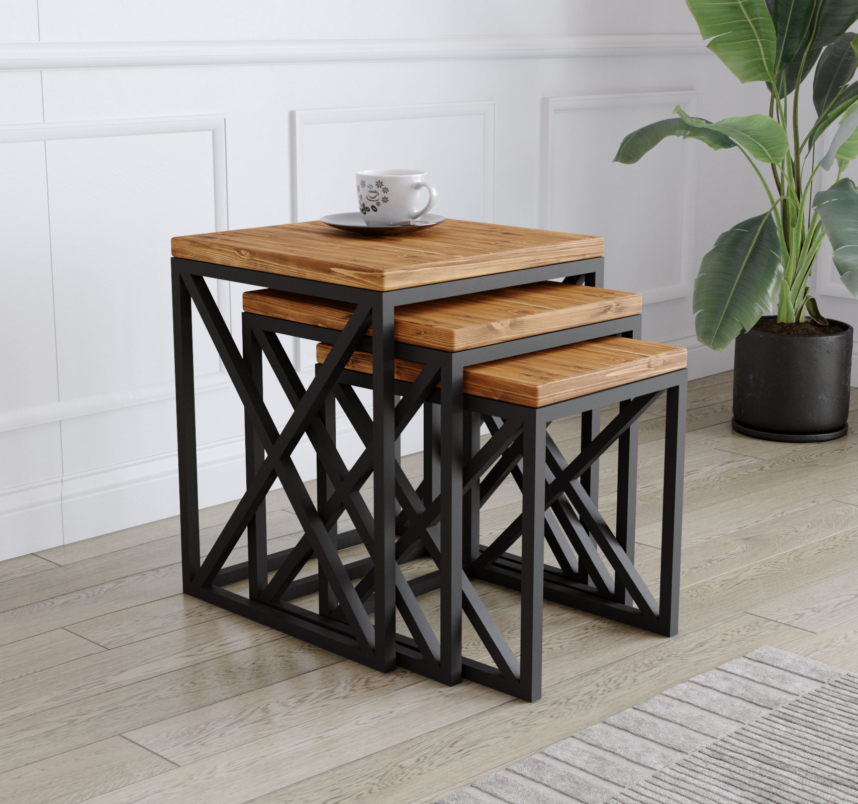 LOG SIDE TABLE SETS