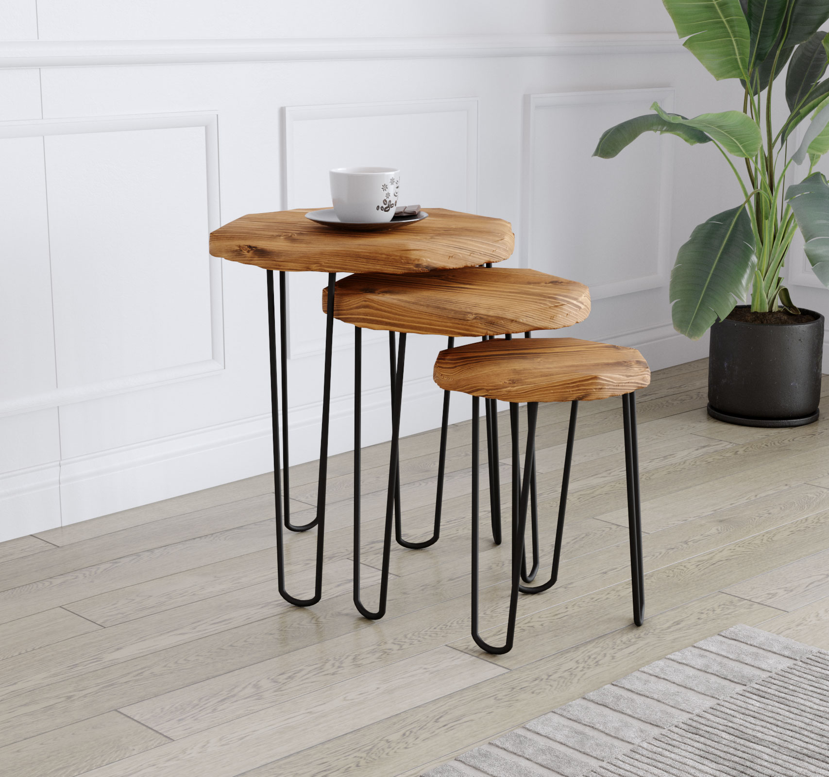 LOG SIDE TABLE SETS
