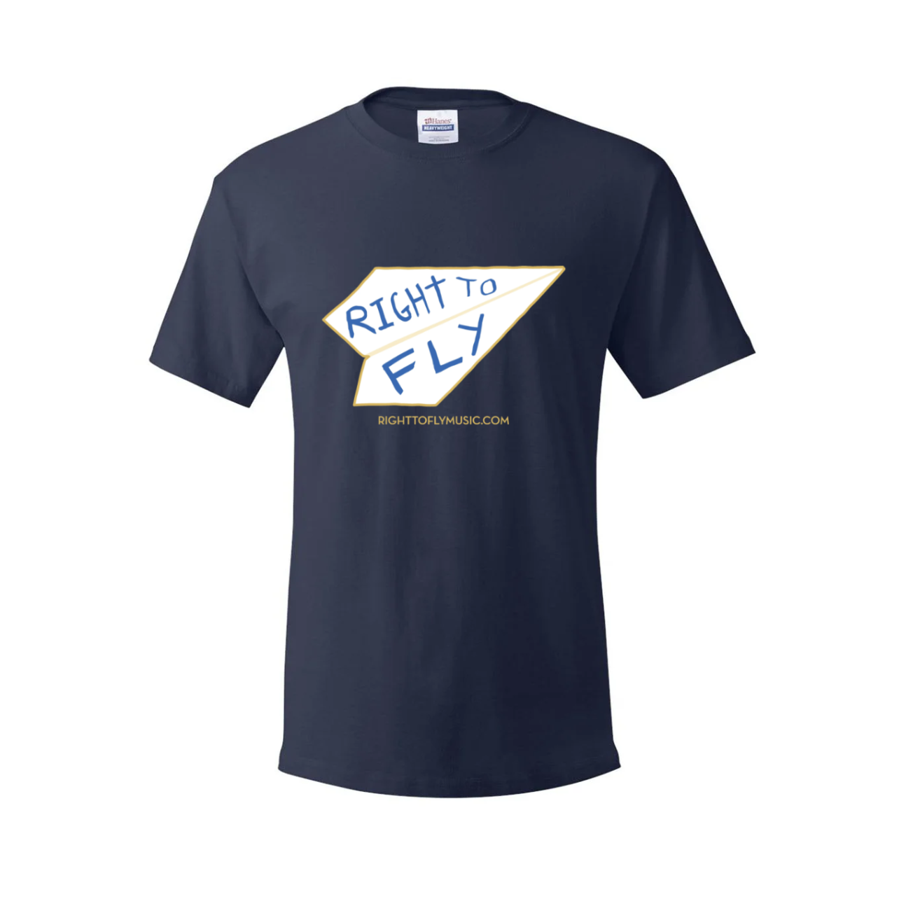 'Right To Fly' T-Shirt Navy