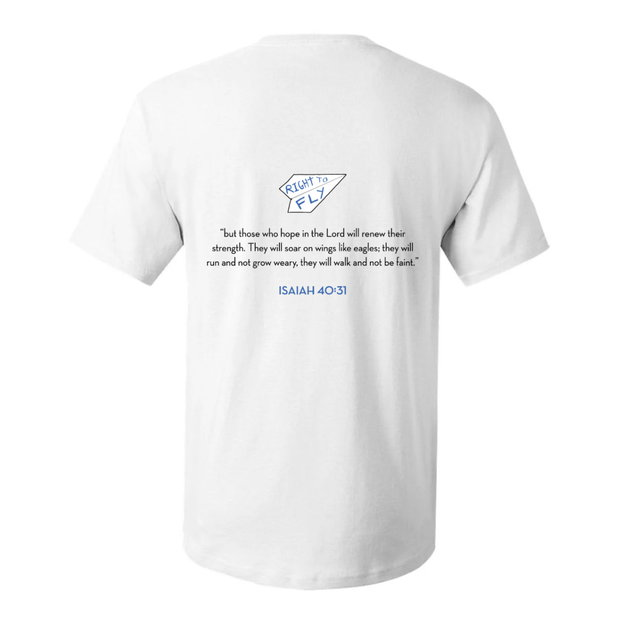 'Right To Fly' T-Shirt White