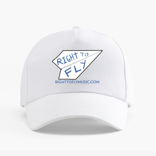 'Right To Fly' Baseball Hat White