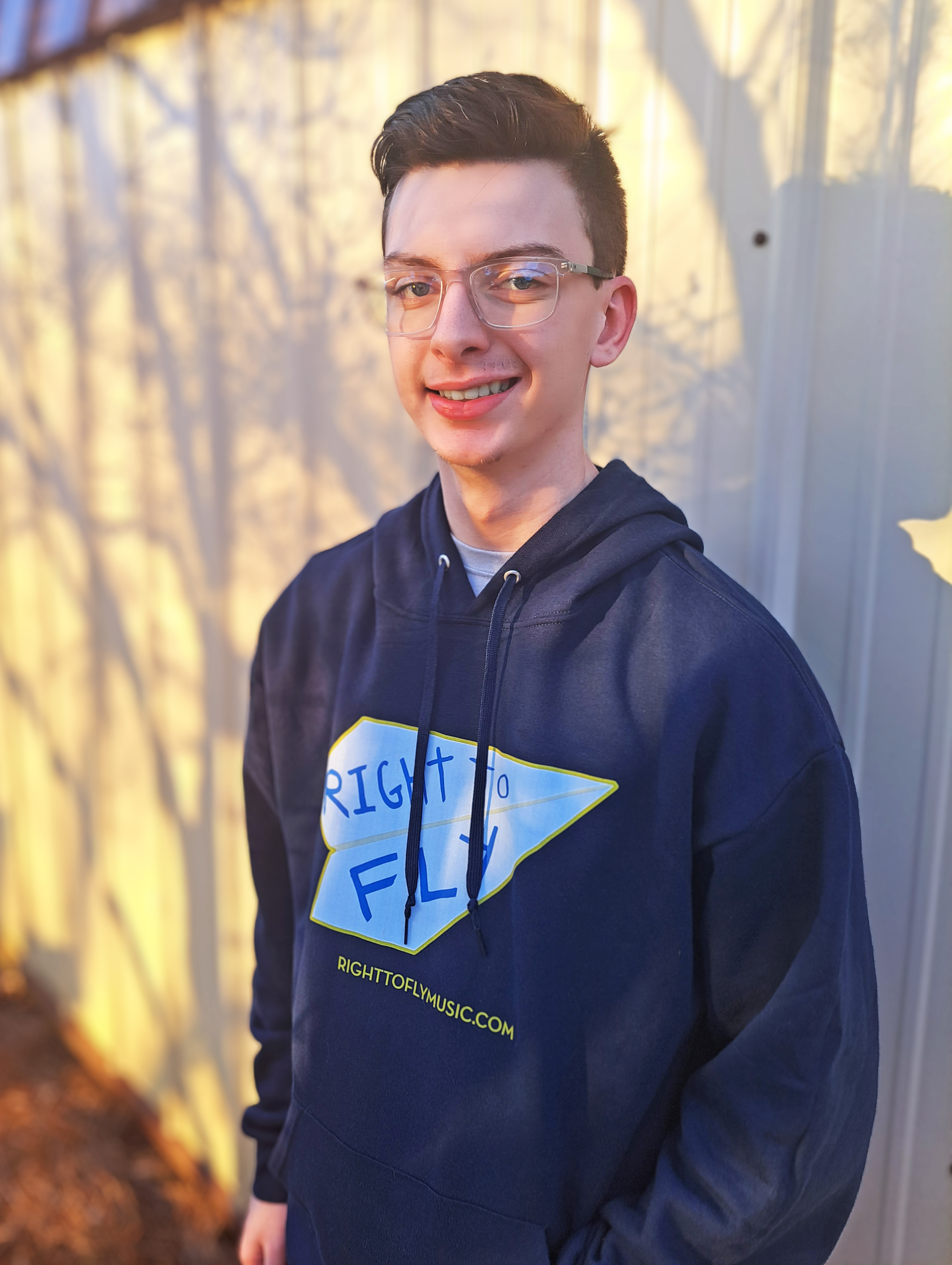 Right to Fly Hoodie - Navy