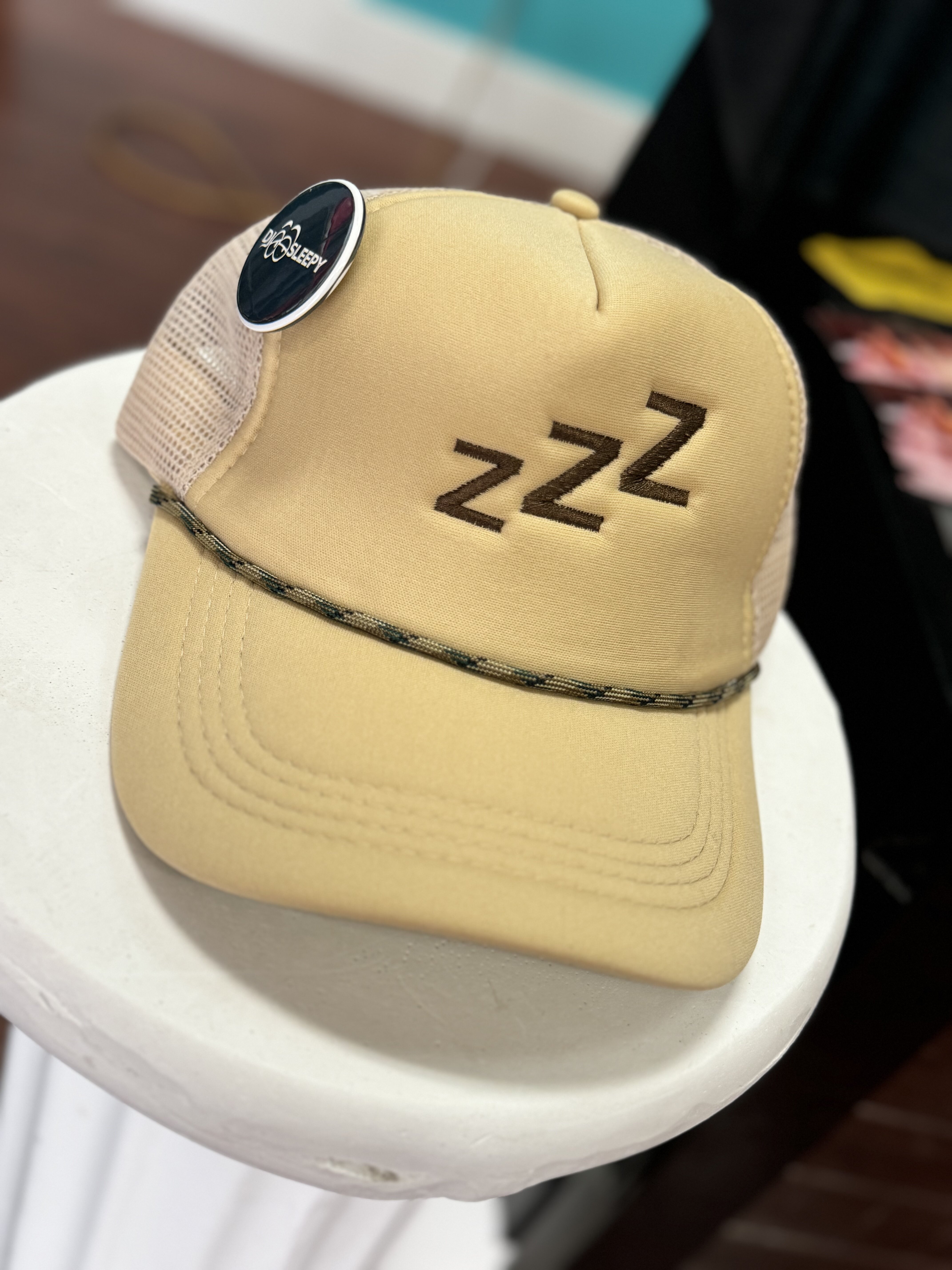 Sleepy Zzz Trucker Hat