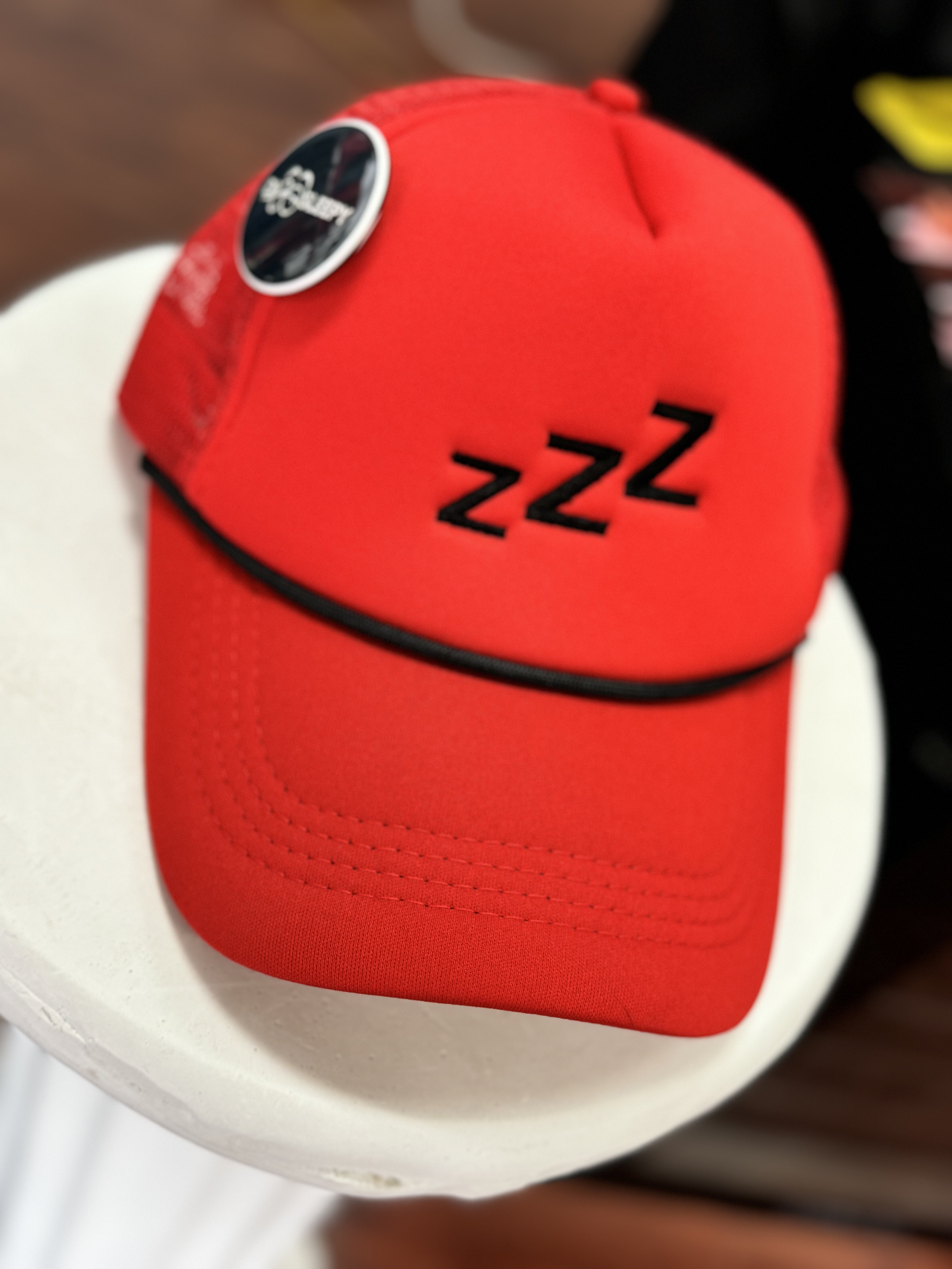 Sleepy Zzz Trucker Hat