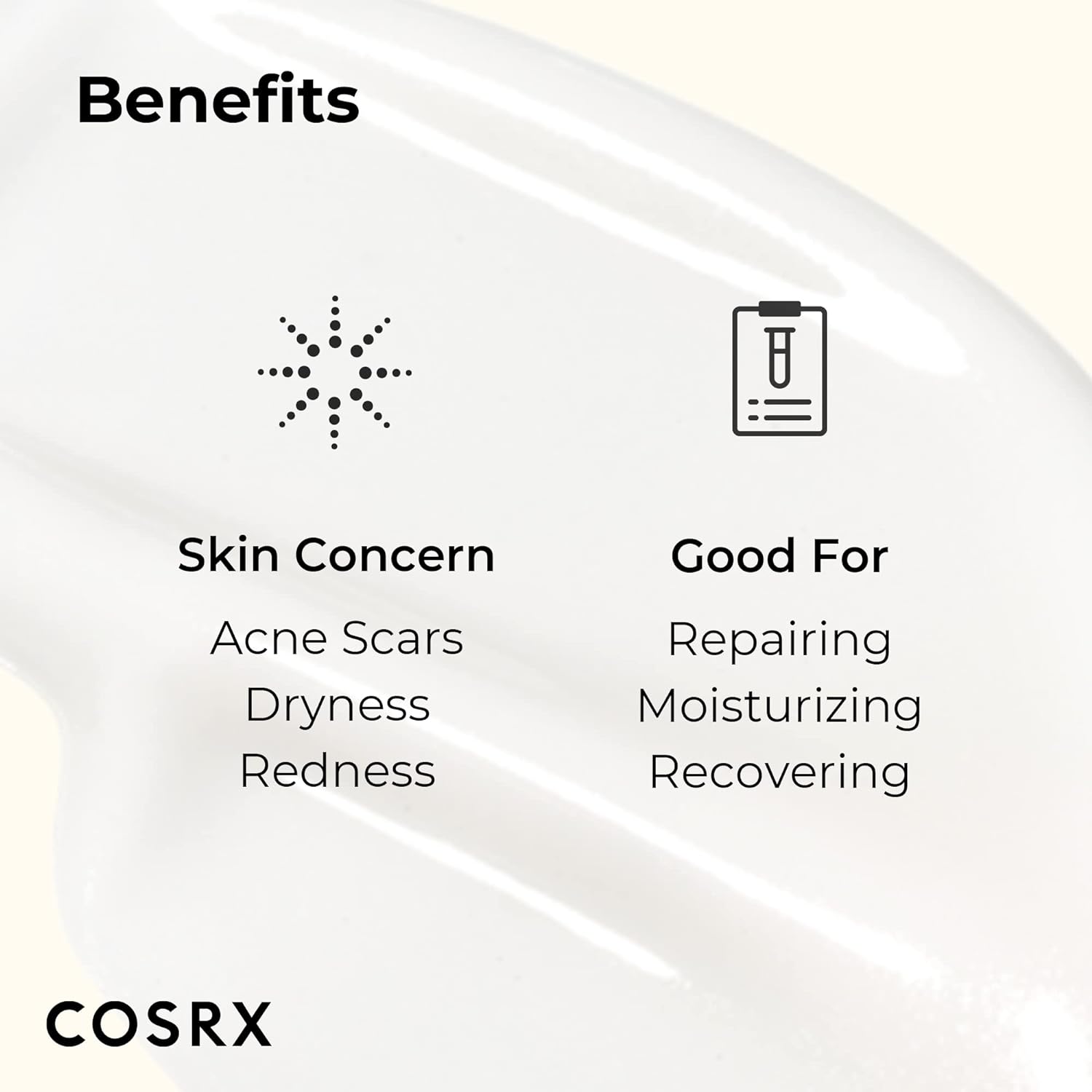 COSRX Snail Mucin 92% Moisturizer 3.52oz/ 100g, Daily Repair Face Gel Cream for Dry, Sensitive Skin, Not Tested on Animals, No Parabens, No Sulfates, No Phthalates, Korean Skincare