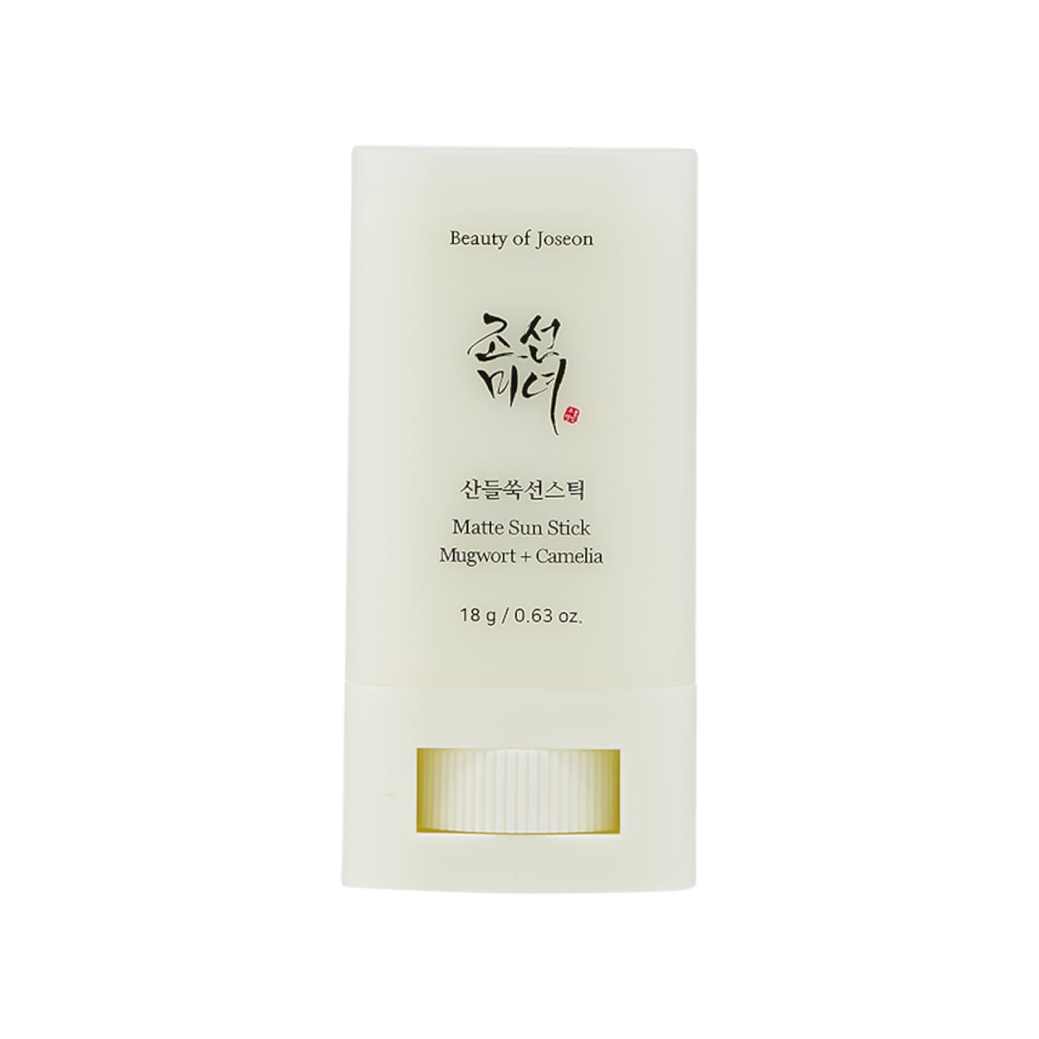 Matte sun stick : Mugwort+Camelia(18g, 0.63oz) (SPF50+ PA++++) | Korean Skincare | Facial Moisturizer with SPF | No White Cast | Strong UV Protection | Non Greasy