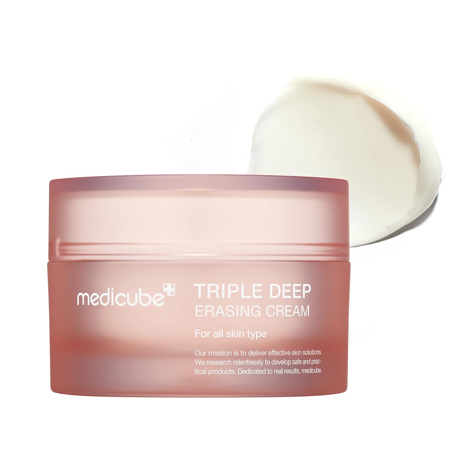 Medicube Triple Deep Erasing Cream || A slugging-worthy Collagen cream gives dewy & glowy skin | Inner hydration +3.5% & Outer hydration +11% |Hyaluronic Acid, Collagen Cica | Korean skincare