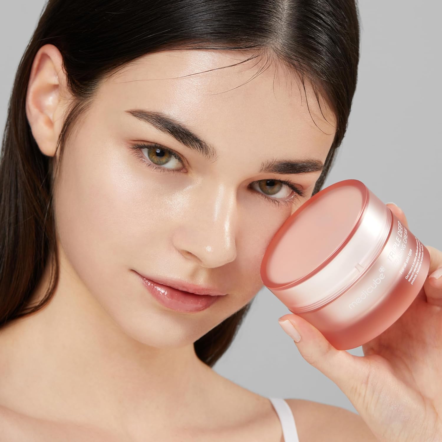 Medicube Triple Deep Erasing Cream || A slugging-worthy Collagen cream gives dewy & glowy skin | Inner hydration +3.5% & Outer hydration +11% |Hyaluronic Acid, Collagen Cica | Korean skincare