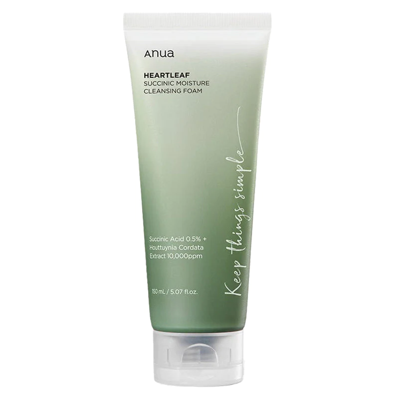 ANUA - Heartleaf Succinic Moisture Cleansing Foam (150ml)