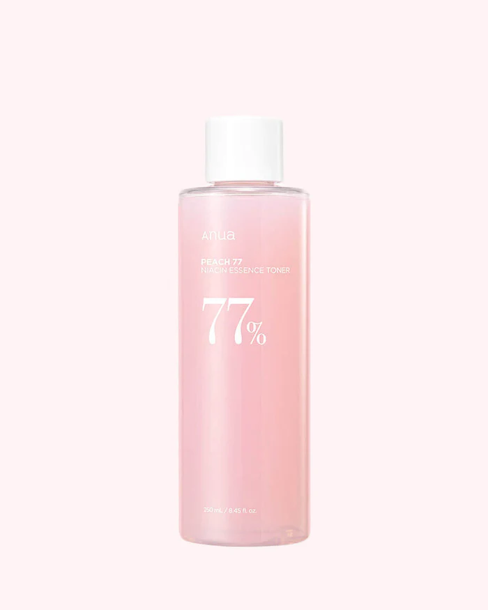 Anua Peach 77 Niacin Essence Toner 250ml / Brightening Toner for Face, Niacinamide, Panthenol, Ceramides, Facial Toner for Glass skin