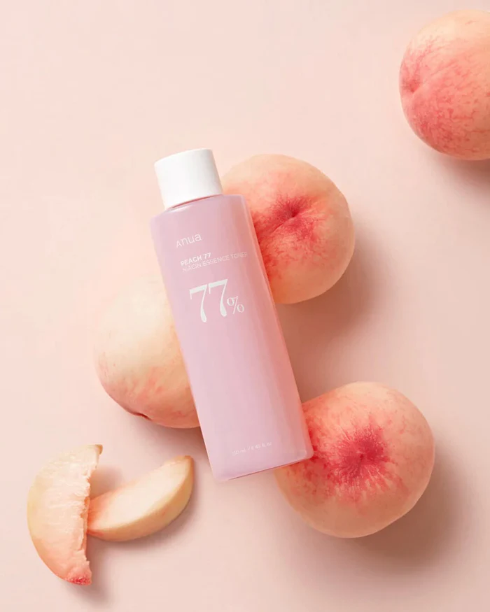 Anua Peach 77 Niacin Essence Toner 250ml / Brightening Toner for Face, Niacinamide, Panthenol, Ceramides, Facial Toner for Glass skin
