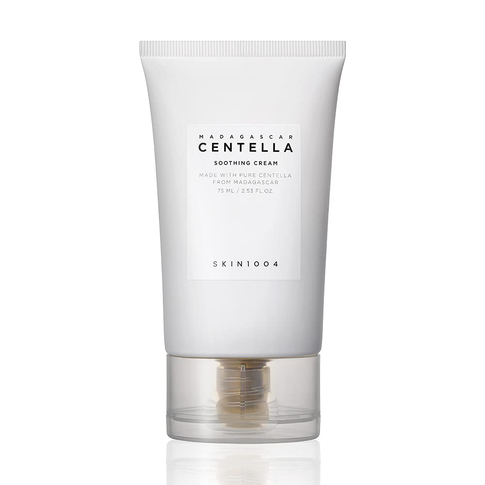 SKIN1004 Madagascar Centella Soothing Cream 30 ML, Quadruple Ceramide Complex Strengthens Skin Barrier and Smooths Skin