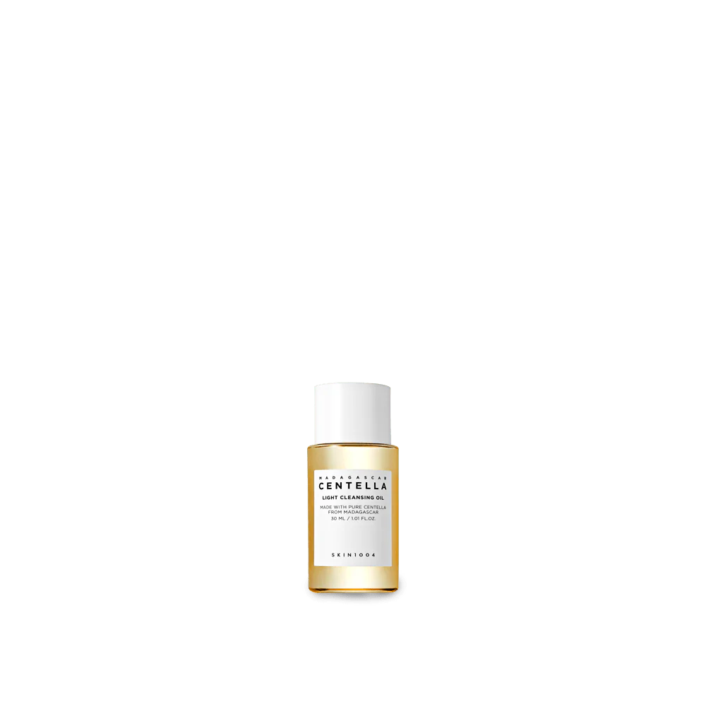 SKIN1004 Madagascar Centella Light Cleansing Oil 30 ML | Gentle Oil Cleanser for Face, Korean Facial Cleanser, Double Cleansing