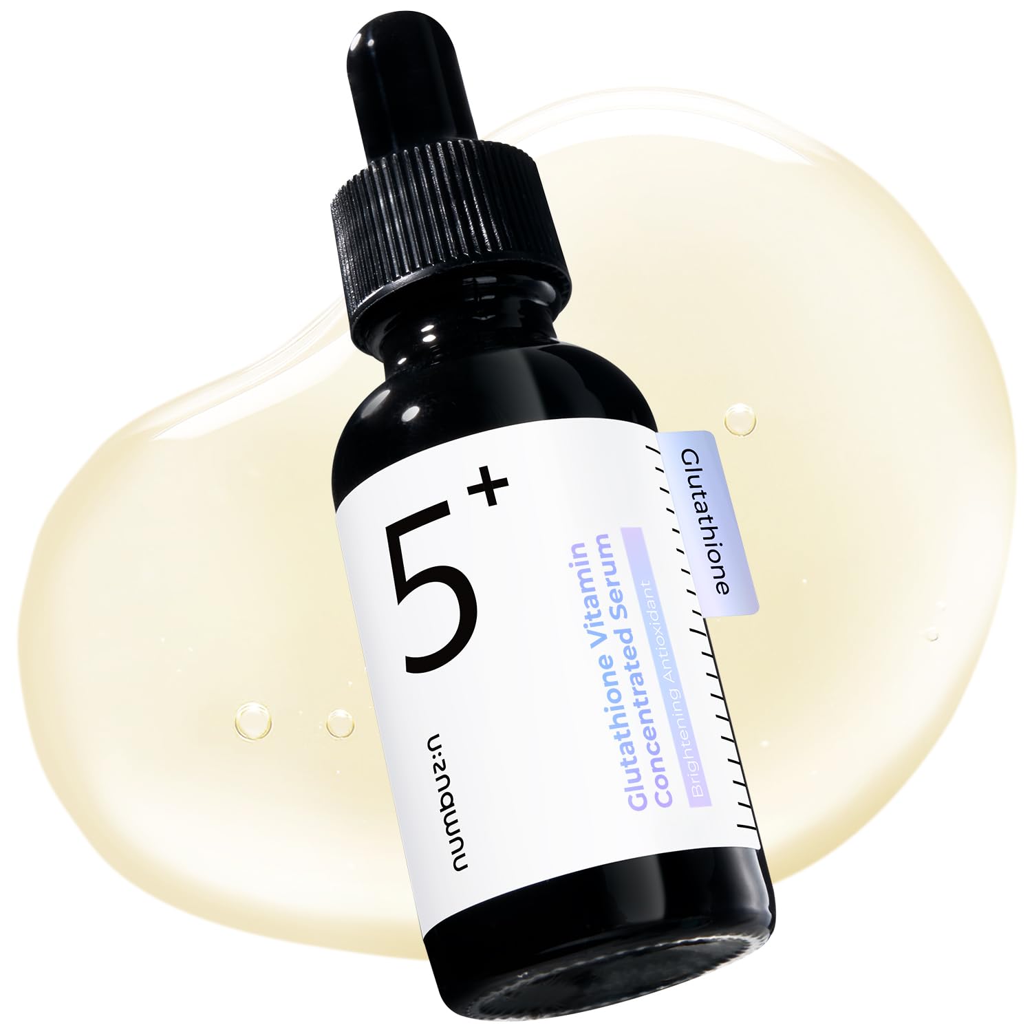 Numbuzin No.5 Serum | Vitamin Concentrated Serum | Glutathione, Vitamin C, Tranexamic Acid | Hyperpigmentation, Acne Scars | Suitable for Sensitive Skin, Korean Skincare | 30 ML