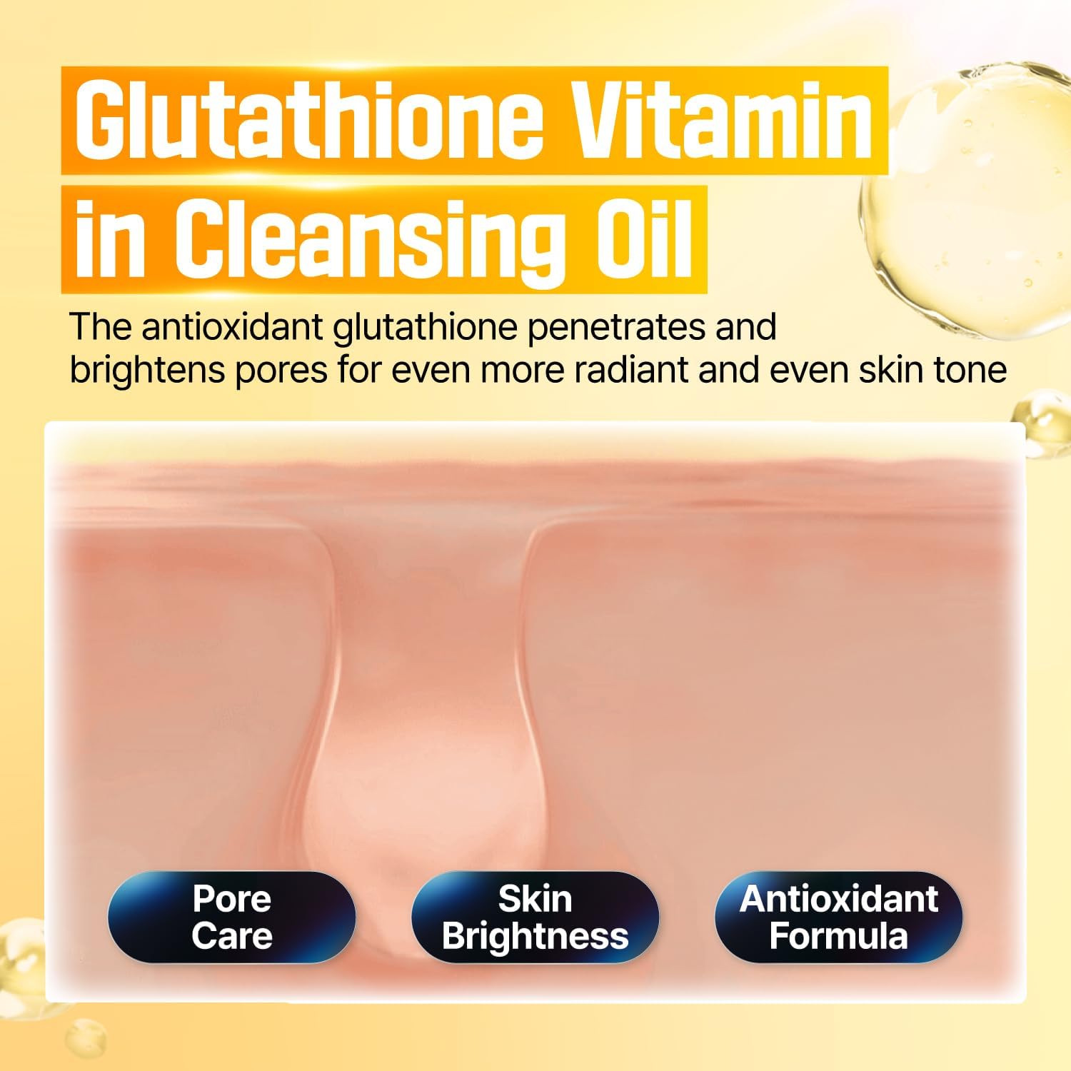 Numbuzin No.5 Cleansing Oil | Glutathione C Facial Spa Cleanser | Oil Cleanser for Face | Glutathione, Vitamin C, Niacinamide | Aromatherapy, Uneven Skin Tone