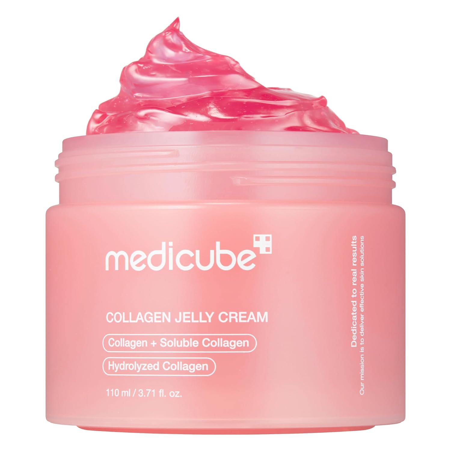 Medicube Collagen Jelly Cream- Niacinamide & Freeze-Dried Hydrolyzed Collagen - Boosts skin's barrier hydration and gives 24h Glow & Lifted Look - No artificial color, Korean skincare (3.71 fl.oz.) 50 ML