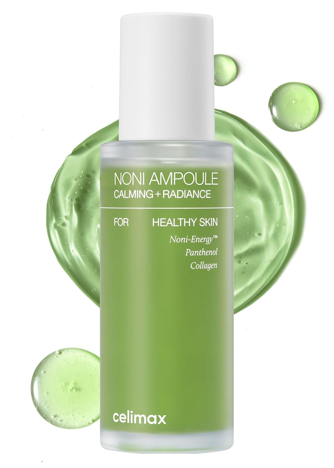 Celimax Noni Energy Ampoule 30ml | with Noni Extract, Hydrating, Moisturizing & Soothing Serum for Wrinkles & Fine Lines, Mild Ampoule For Face