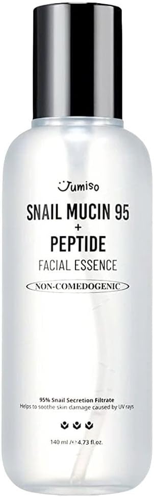 JUMISO Snail Mucin 95% + Peptide Essence 50ml | Hydrating Serum with Snail, Face Moisturizer for Dry Skin, Daily Deep Hydration, Korean Skincare