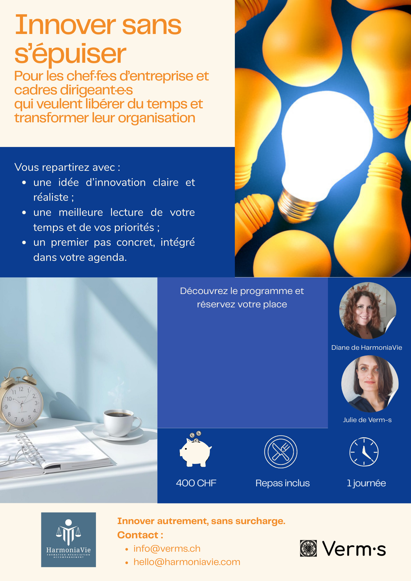 Innover sans s'épuiser