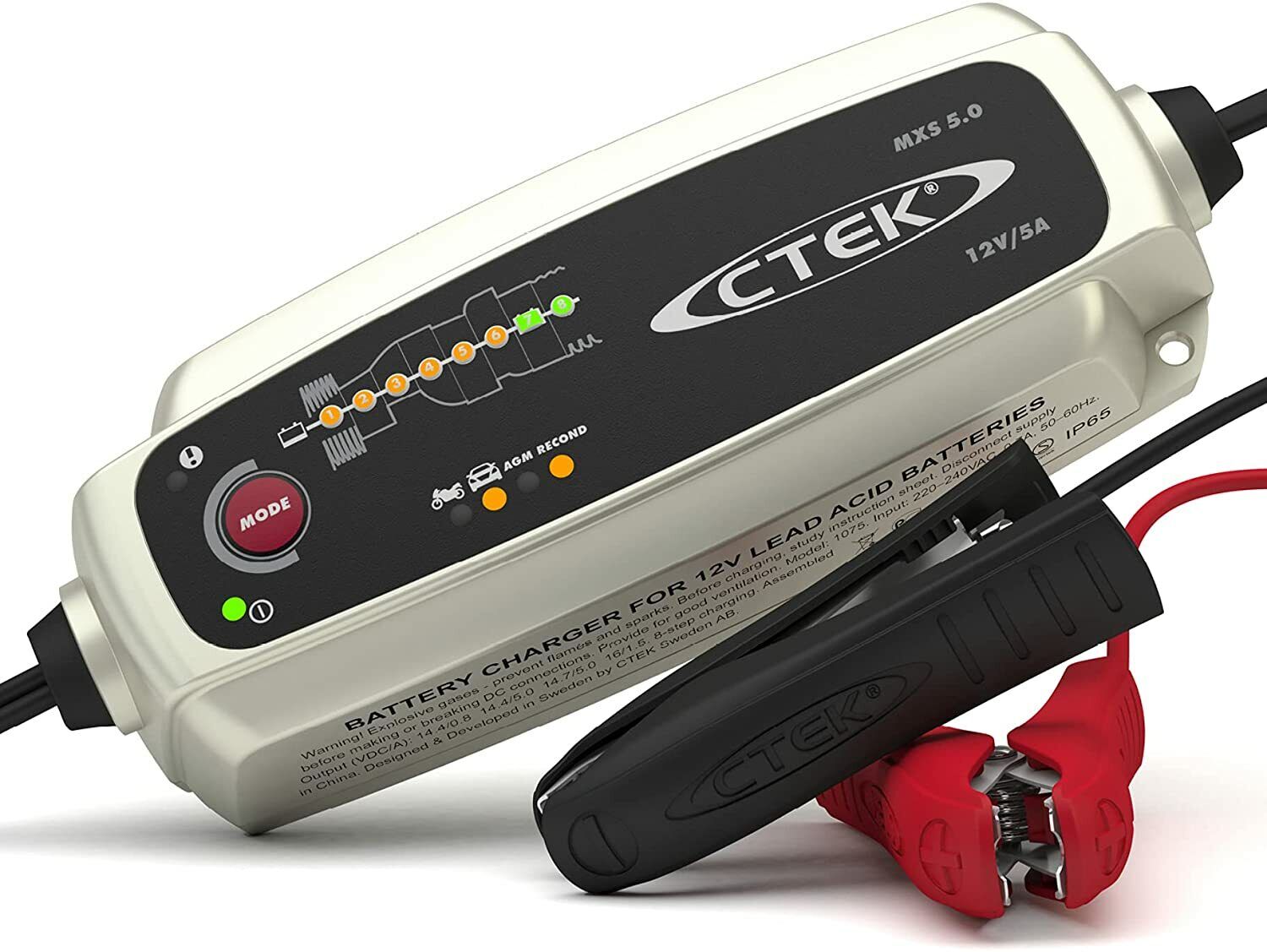 Ctek MXS 5.0 Cargador Batería Coche 12v 5A