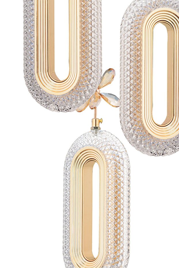 Alfa 3'lü Ledli GoldAvize