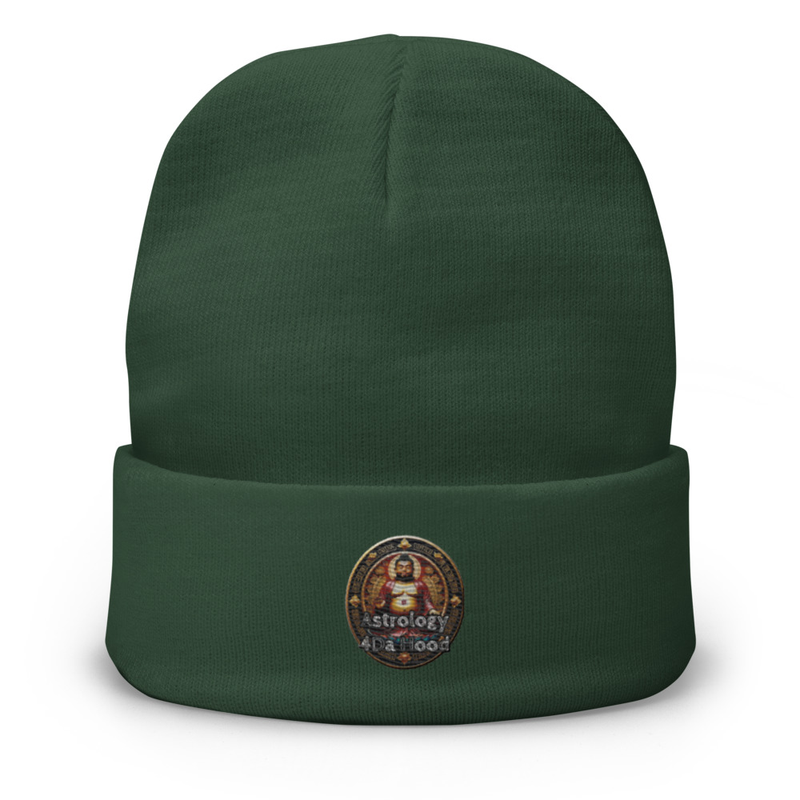 Embroidered Beanie