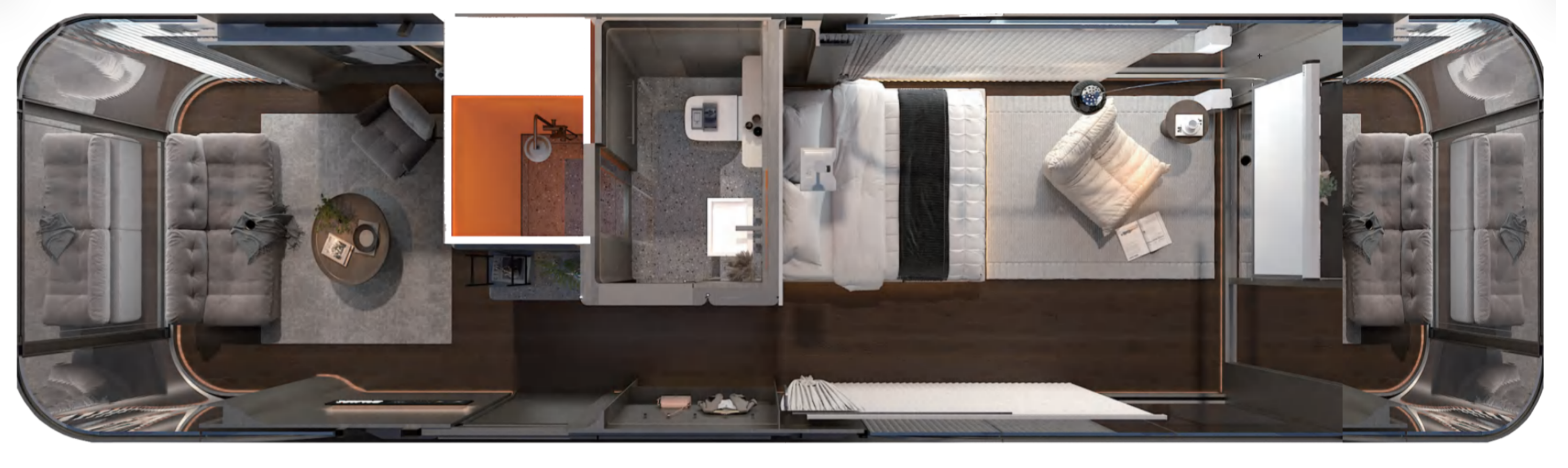 SPACE MODULES Pre Fabricated Aluminum Structure Homes Eco Friedly
