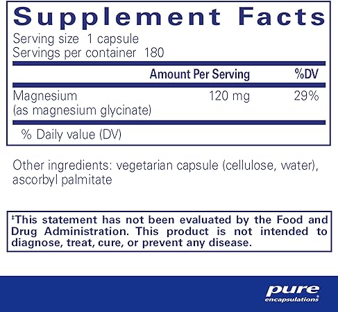 Pure Encapsulations Magnesium (Glycinate)