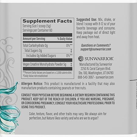 Creatine Monohydrate Powder Micronized PreWorkout Recovery Supplement 
