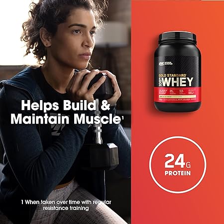 Optimum Nutrition Gold Standard 100% Whey Protein Powder