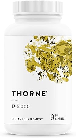 THORNE Vitamin D-5000 - Vitamin D3 Supplement