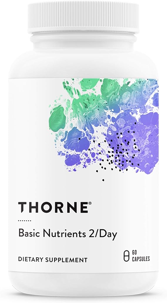 THORNE Basic Nutrients 2/Day - Comprehensive Daily Multivitamin with Optimal Bioavailability THORNE Basic Nutrients 2/Day - Comprehensive Daily Multivitamin with Optimal Bioavailability 