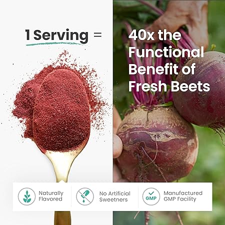 HumanN SuperBeets - Beet Root Powder 