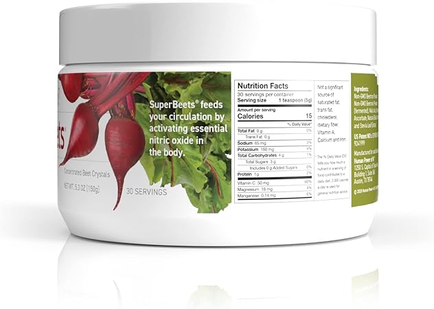 HumanN SuperBeets - Beet Root Powder 
