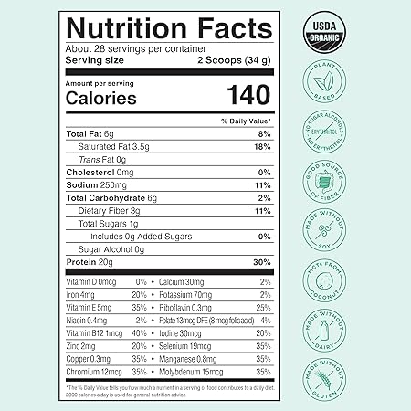 KOS Vegan Protein Powder
