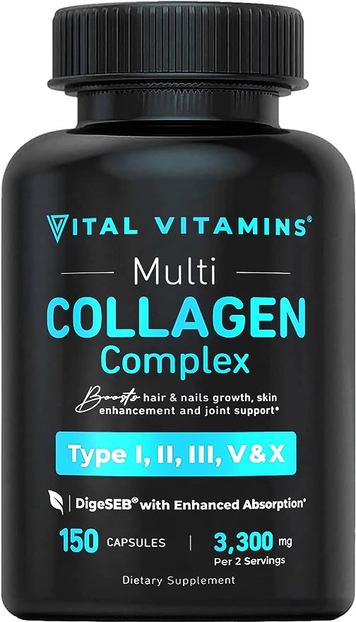 Vital Vitamins Collagen for Women & Men 