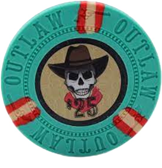 (25) $25 Green Clay Outlaw