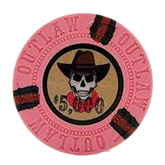 (25) $5000 Pink Clay Outlaw