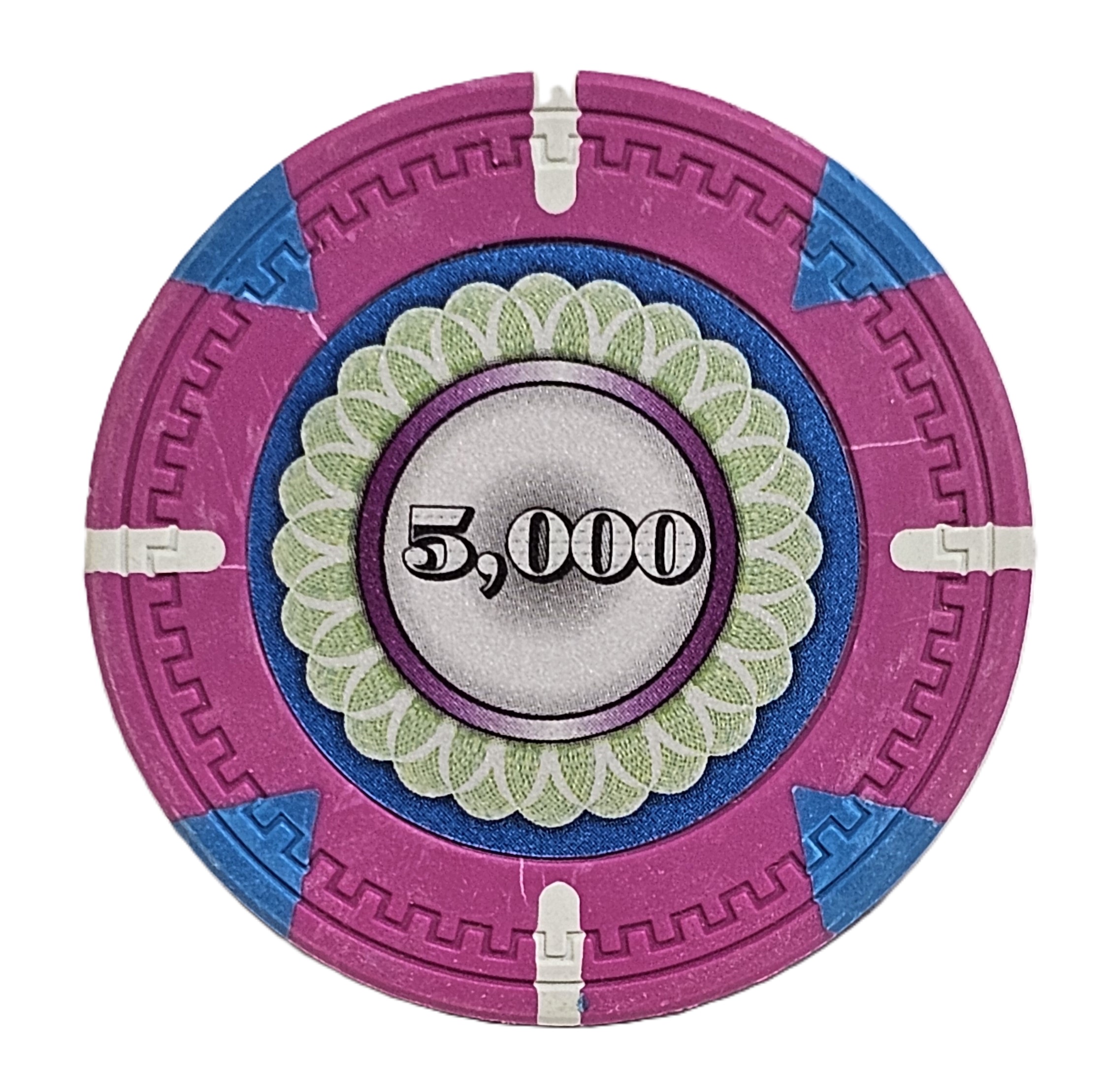 (25) $5000 (Pink) Clay 14g Designer  