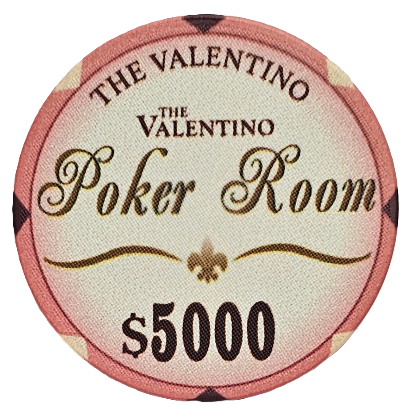 (25) $5000 Pink 10g Ceramic Valentinos